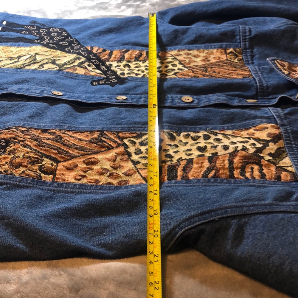 Jean Jacket Giraffe 🦒 Zebra 🦓  design - Picture 11 of 13